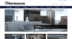 Desktop Screenshot of hermanson.com